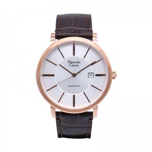 Alexandre Christie AC 8344 Rosegold White Man MDLRGSL